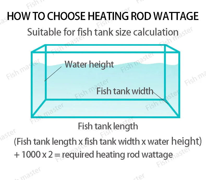 Digital Aquarium Heater Aquarium Electricheating Rods Digital Temperature Controller In Stick Fish Tank Turtle Tank 220-240V