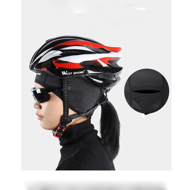 Велосипедная шапка для мужчин и женщин флисовая осенне-зимняя верховой езды