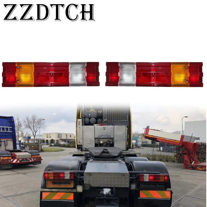 

1 PCS 24V truck tail lamp for benz actros MP1 MP2 MP3 ATEGO AXOR truck tail lamp E APPROVE 0015436370 0015406270