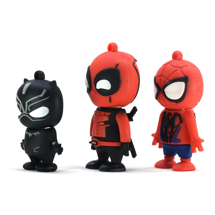 Usb флеш накопитель в виде героев мультфильма Пантера 64 ГБ 32 16 8 4 Гб 128 256 ГБ|USB