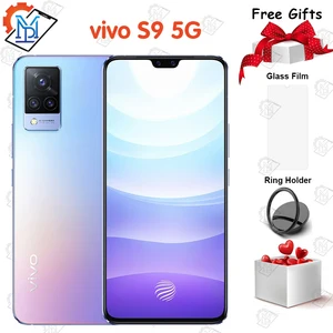 new original vivo s9 5g mobile phone 6 44 inch screen 8gb128gb mtk 1100 android 11 fast charging 33w camera 64mp nfc smartphone free global shipping