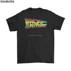 Вернитесь в будущее: футболка с логотипом фильма (доступны размеры от маленького до 5x-большого) одежда в стиле хип-хоп хлопковая футболка с коротким рукавом sbz6155