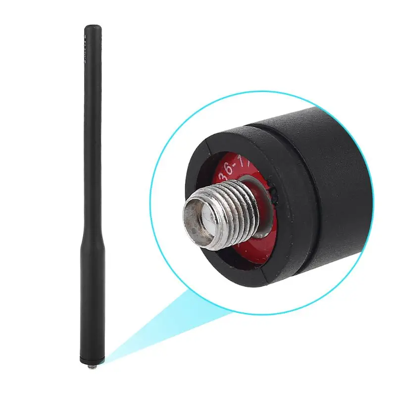 

Universal PD780 Long VHF Antenna 136-174MHz Black Antenna SMA Female Connector