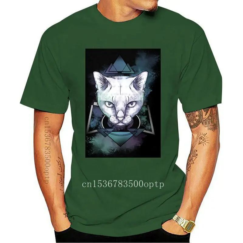 

Дизайнерские майки с котом и загадочностью, Мужская футболка со сфинксом, Канадская футболка без волос, футболки с принтом для взрослых, хло...
