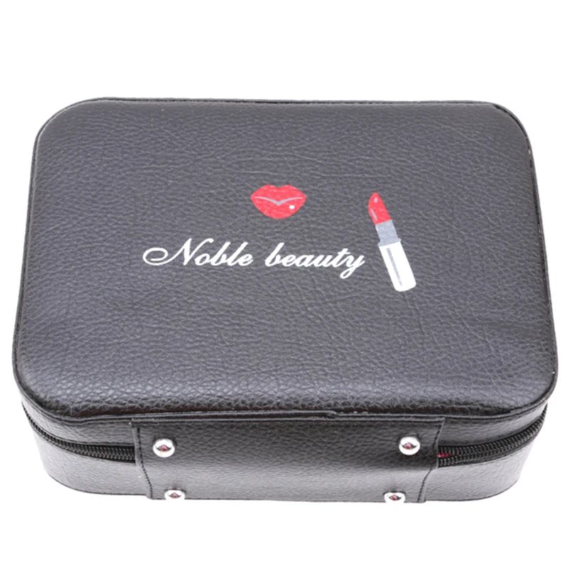 Новинка 2020 модный портативный косметический чехол из искусственной кожи сумка