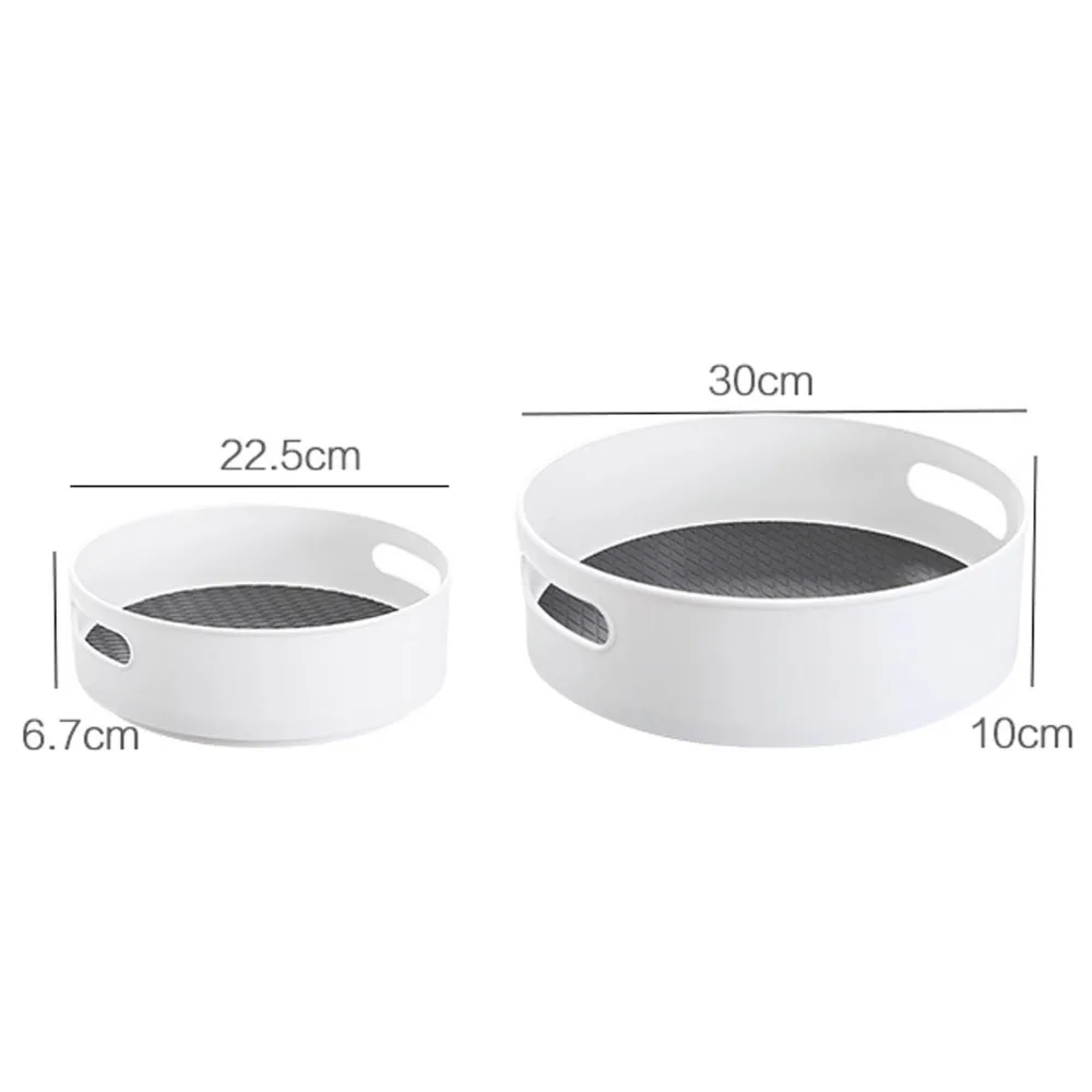 

Desktop Rotating Cosmetics Storage Rack Plastic Kitchen Spice Rack Organizer Portable Seasoning Box