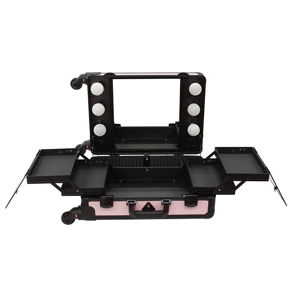 Новые профессиональные дорожные безделушки для красоты чехол на колесиках с