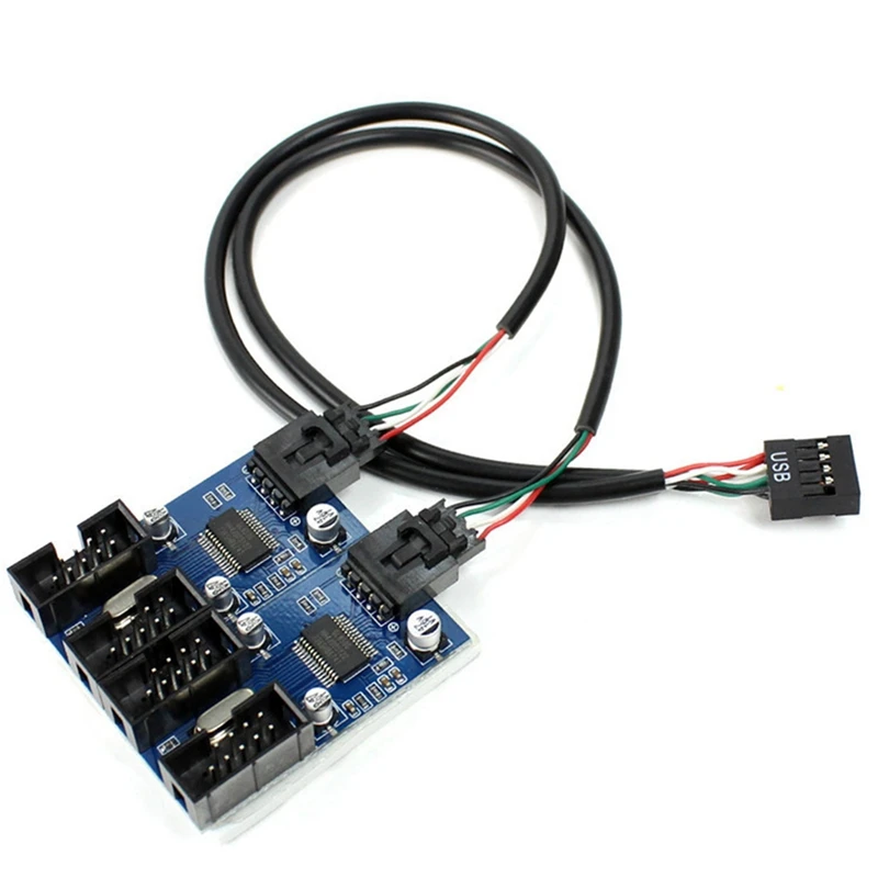 Партиями по 5 комплектов 9Pin usb-заголовок брюк для мальчиков от 1 до 4 Женский