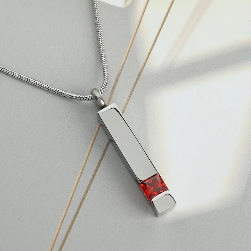 Высококачественное ожерелье из титановой стали для кремации ювелирные изделия