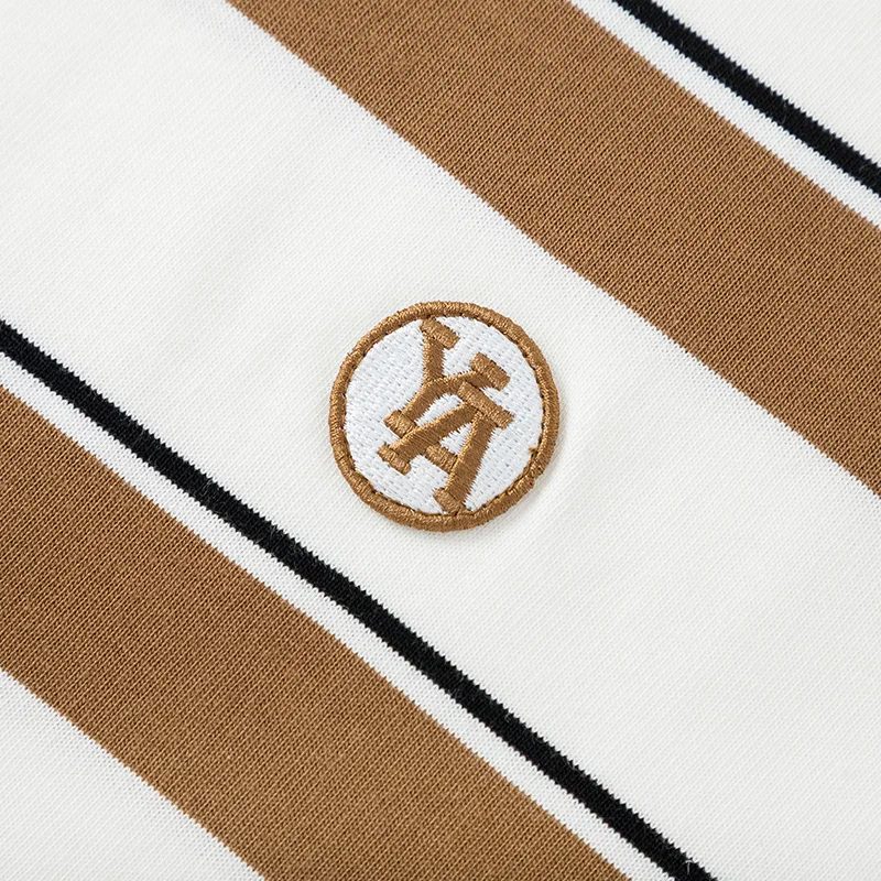 Мужская футболка с длинными рукавами SEMIR свободная в полоску для студентов осени