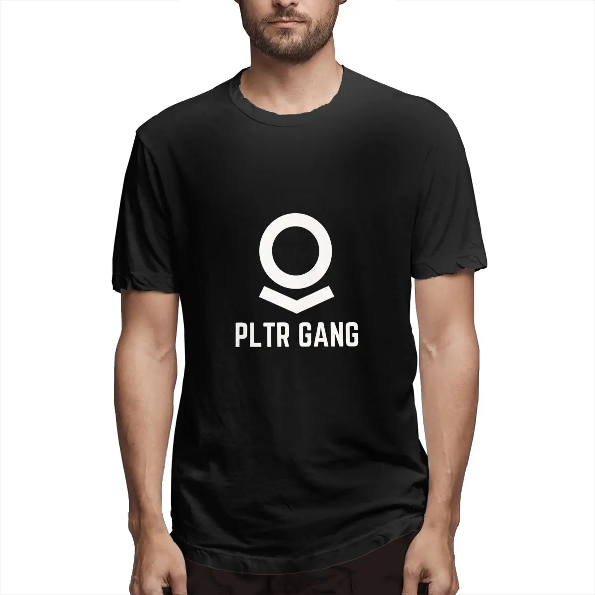 

PLTR Gang Wallstreetbets Men T Shirt Crazy Tee Shirt Short Sleeve O Neck T-Shirt 100% Cotton Birthday Gift Clothing