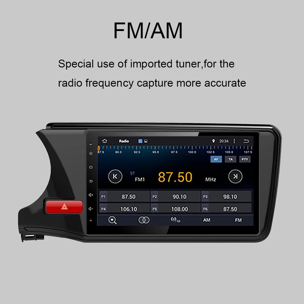 Автомобильный радиоприемник 10 1 дюймов Android 0 Восьмиядерный процессор стерео