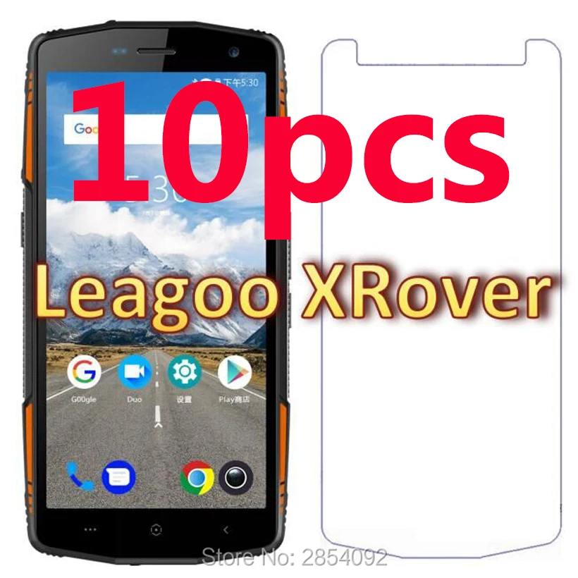 

10 шт., защитная пленка для переднего ЖК-экрана Leagoo X Rover