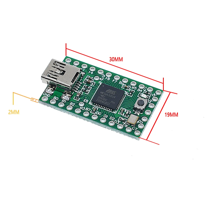 Официальная Teensy 2 0 USB клавиатура мышь teensy для Arduino AVR ISP экспериментная плата U диск