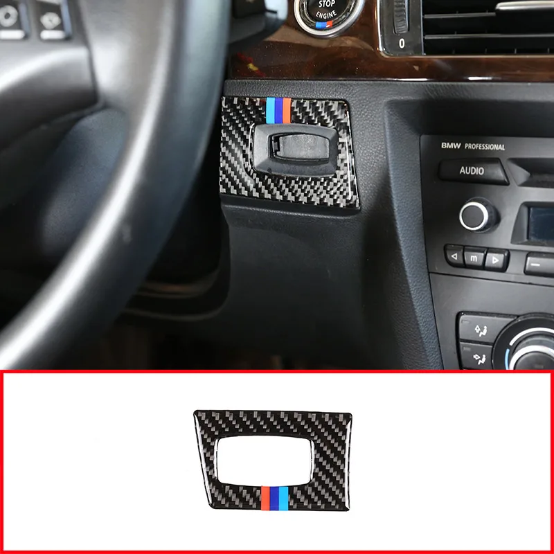 Автомобильные наклейки RHD LHD для BMW E90 E92 3 серии 2005 2012 из углеродного