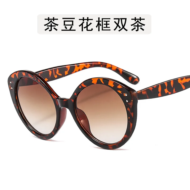 

2020 New Cat Eye Sunglasses Women Brand Designer Retro Round Mirror Women Fashion Sun Glasses Vintage Shades