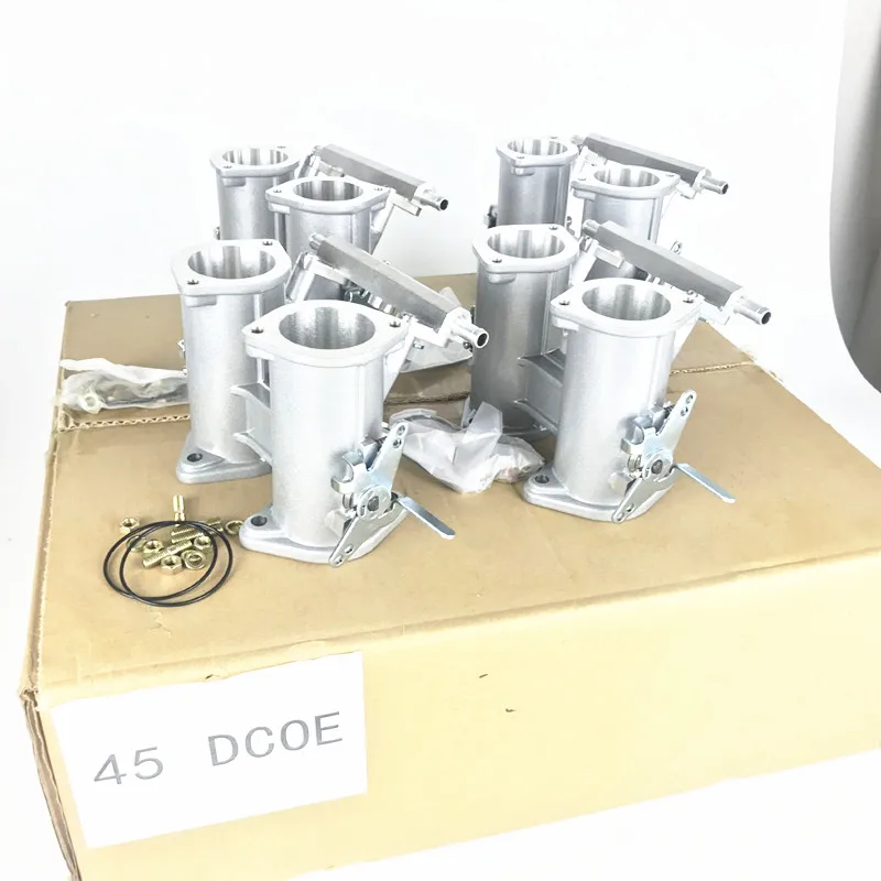 Двойной корпус дроссельной заслонки для Weber/Dellorto/Solex 40/42/45/48/50 DCOE 40 мм 42 45 48 50 -