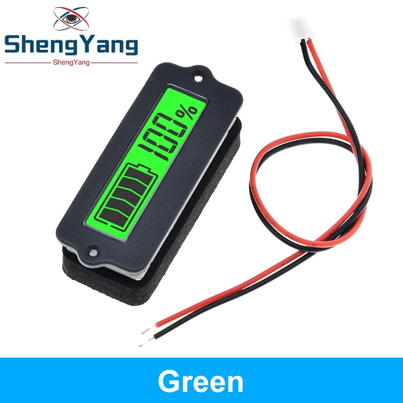 12V LY6W свинцово-кислотный LiPo Батарея Ёмкость индикатор ЖК-дисплей Дисплей