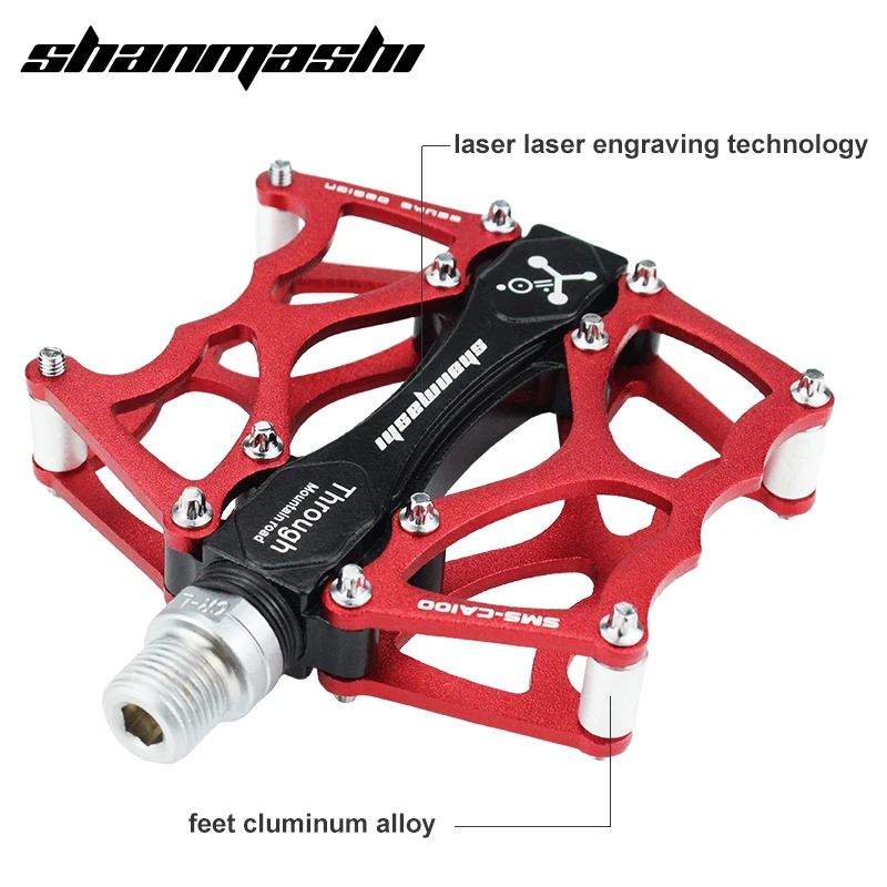 Алюминиевые велосипедные педали подшипники скольжения из сплава педалей для