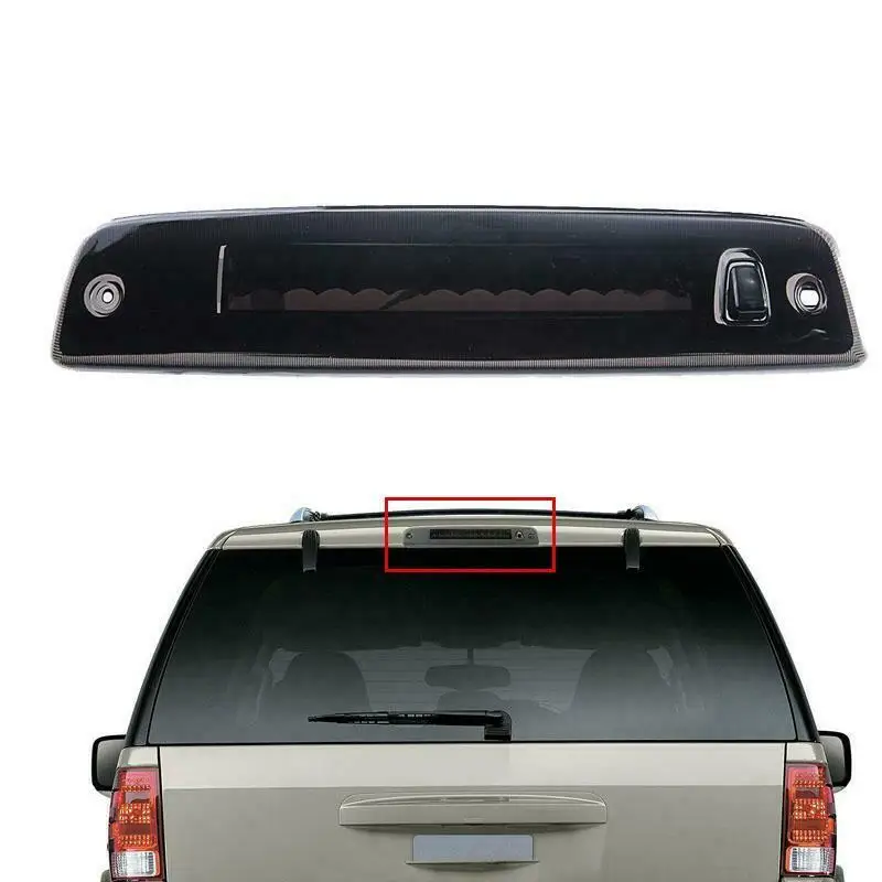 Автомобильный светодиодный третий стоп светильник 12/24 В дымчатый красный для Ford