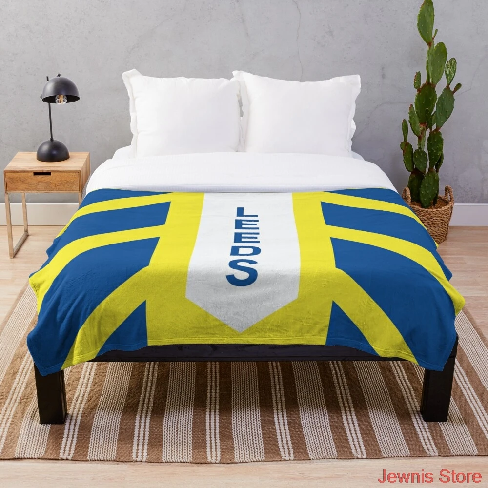 

Leeds United Blanket Fleece Art Print Children Warm Bed Throw Blanket newborn bayby Blanket Boys Adult Gifts