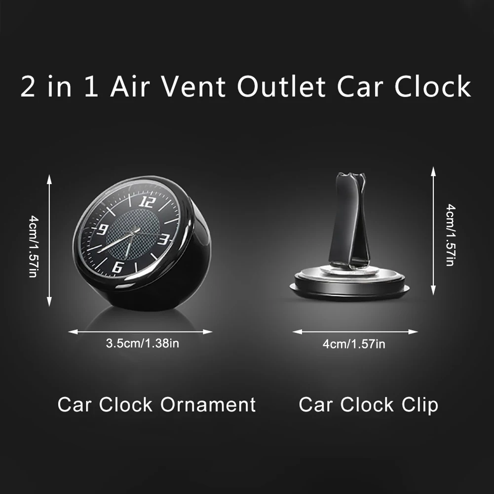

Universal Car Clock Mini Automobiles Internal Stick-On Digital Watch Auto Clock Dashboard Digital Clock Accessories