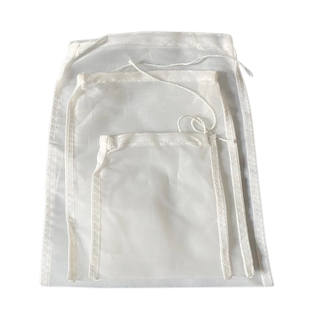 

Nut Milk Bag Reusable Almond Milk Bag All Purpose Food Strainer Mesh Nylon Cheesecloth for Cold Brew Coffee Filtering