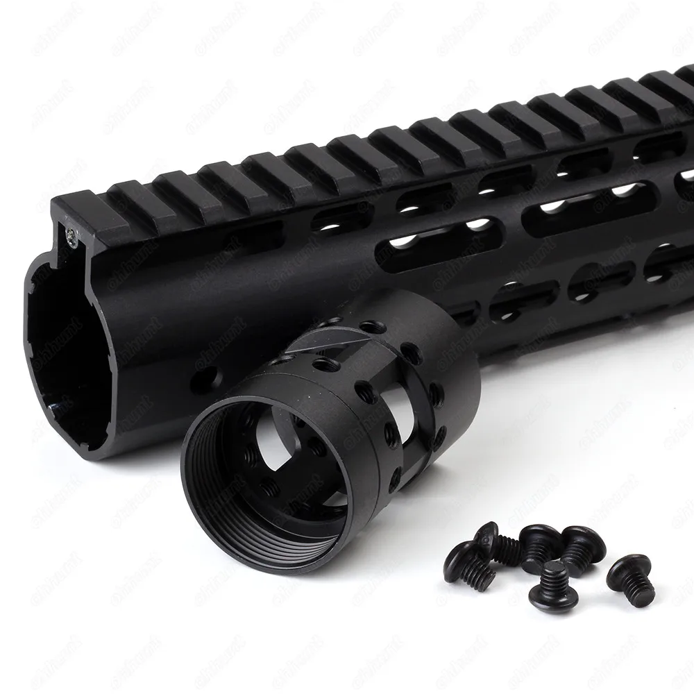 Бесплатная поплавок AR15 тонкий стиль 7 &quot9&quot 10 &quot12&quot 13 5 &quot15&quot Keymod наручная