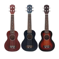 new arrival 21 inch ukulele concert 4 strings musical instruments 15 frets spruce wood hawaiian small guitar free casestrings