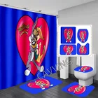 Водонепроницаемая занавеска для душа с 3D-принтом Багги