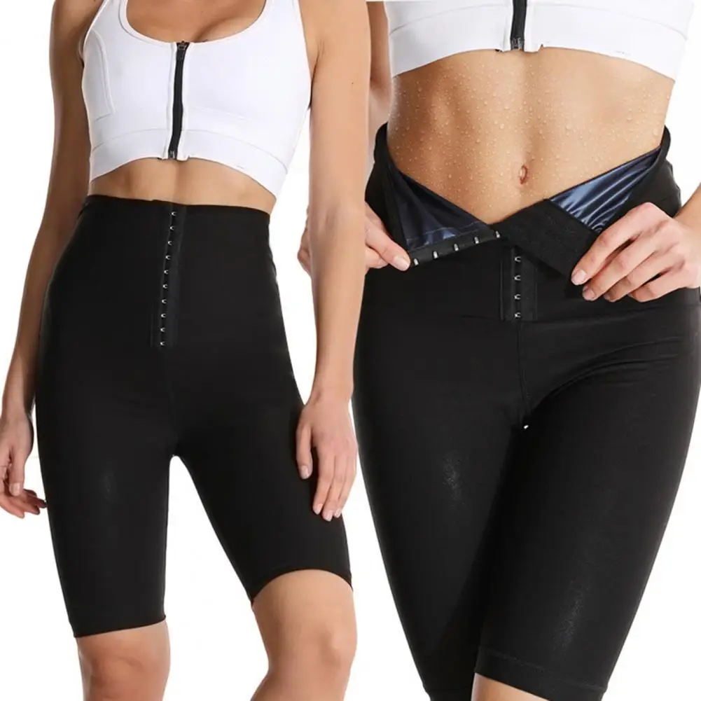 

Body Shaper брюки сауна Шейперы Горячая пота эффект сауны, корректирующие фигуру; Фитнес короткие Корректирующее белье для тренировок и занятий ...