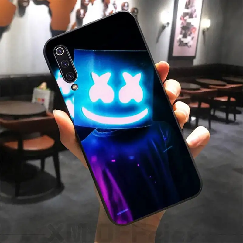 

DJ marshmallow Phone Case Case For Xiaomi Note 10 Pro 9 SE 9T Pro A2 Lite Slim Cover For Xiaomi Redmi Note 9s 8 Pro phone case
