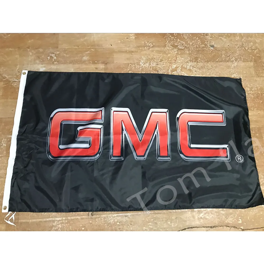 

Флаг GMC для деловых поездок, флаг автомобиля, баннер, 90*150 см, гоночный полиэстер