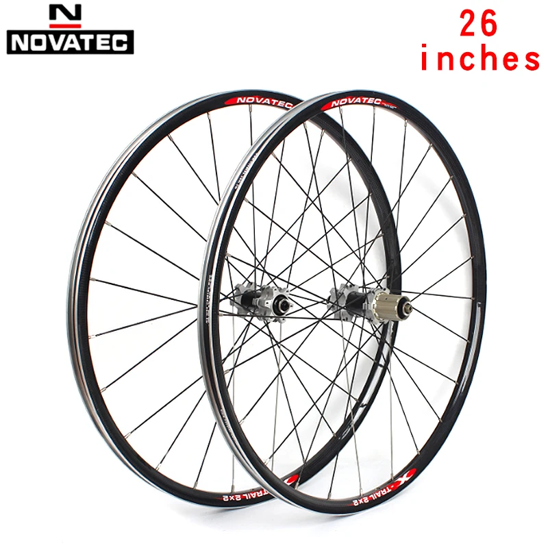 Novatec горный велосипед MTB внедорожный с углеродным покрытием колеса 26 дюймов