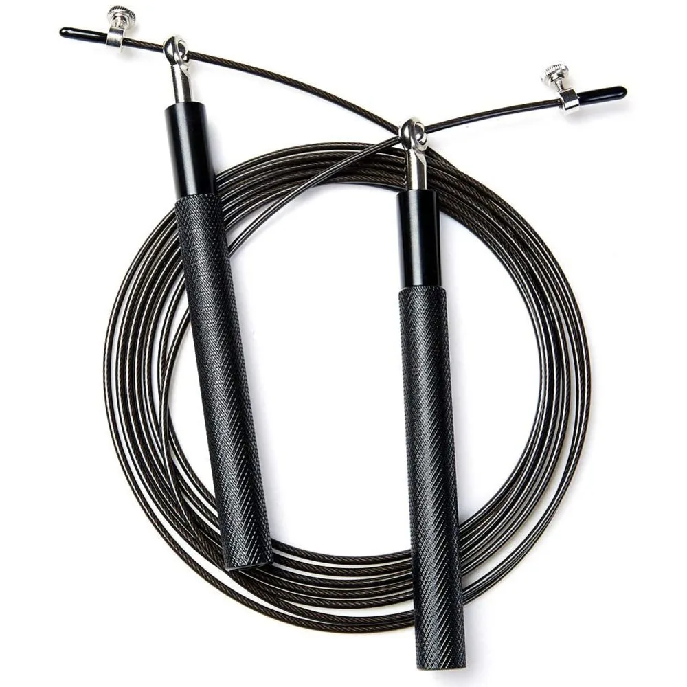 

Skipping Rope Ultra-speed Jump Rope Steel Wire Jumping Ropes for Boxing Gym Fitness Training 3 Meters Adjustable Ropes