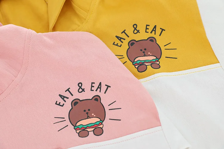 Новинка; roupa infantil Bebek; костюм для мальчиков; сезон осень; цветная Спортивная рубашка с длинными рукавами и капюшоном с героями мультфильмов; брюки комплект детской одежды из 2 предметов