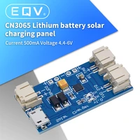 mini solar lipo charger board cn3065 lithium battery charge chip diy outdoor charging board module with connector wire