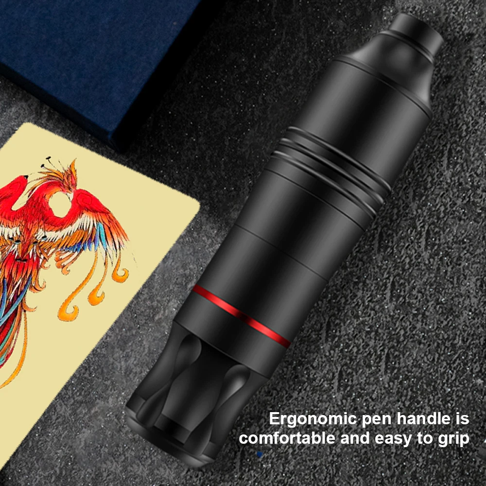 1PCS Cartridge Tattoo Machine with Strong Quiet Motor Free Clip Cord Eyebrow Pen Shipping | Красота и здоровье