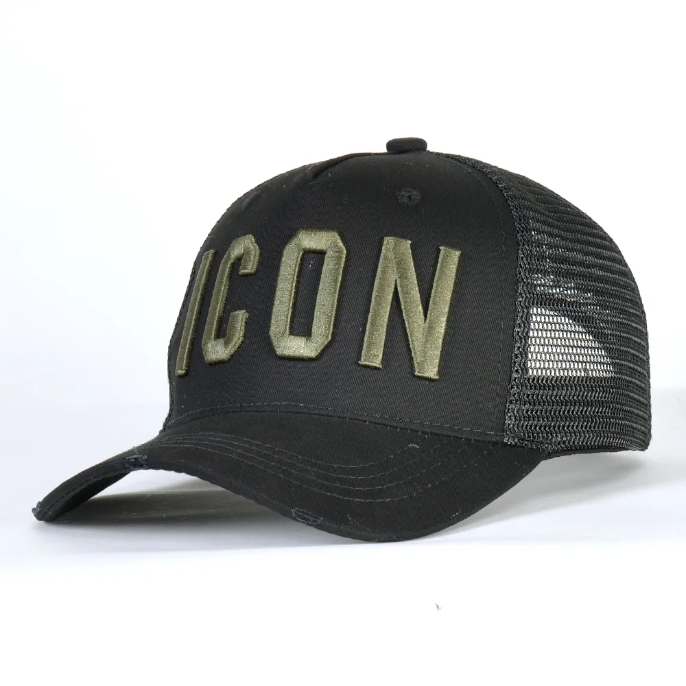 DSQICOND2 бейсбольные кепки snapback хлопка буквы DSQ Высокое качество для мужчин женщин