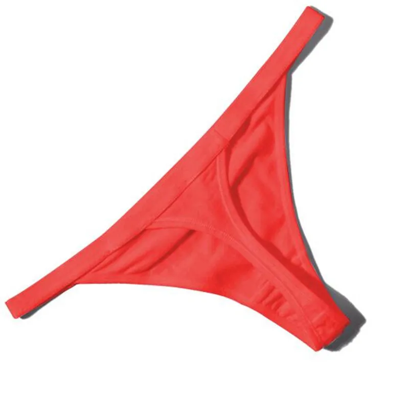 Горячая Распродажа сексуальные женские хлопковые стринги с низкой талией