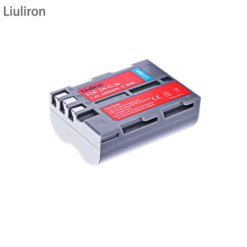 EN-EL3E EN EL3e ENEL3e EL3 EN EL 3E Battery pack For Nikon D300S D300 D100 D200 D700 D70S D70 D80s D80 D90 D50 camera - Цвет: 1battery