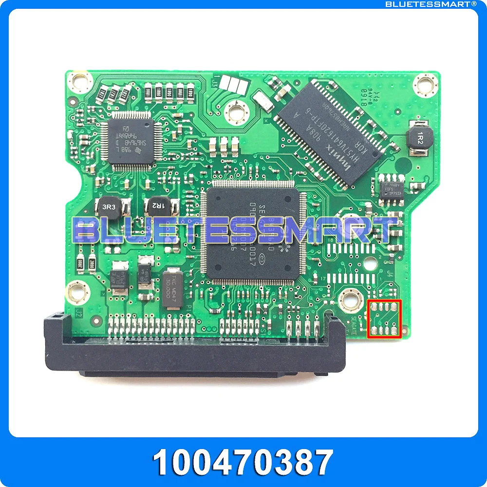 

hard drive parts PCB logic board printed circuit board 100470387 for Seagate 3.5 SATA hdd data recovery hard drive repair