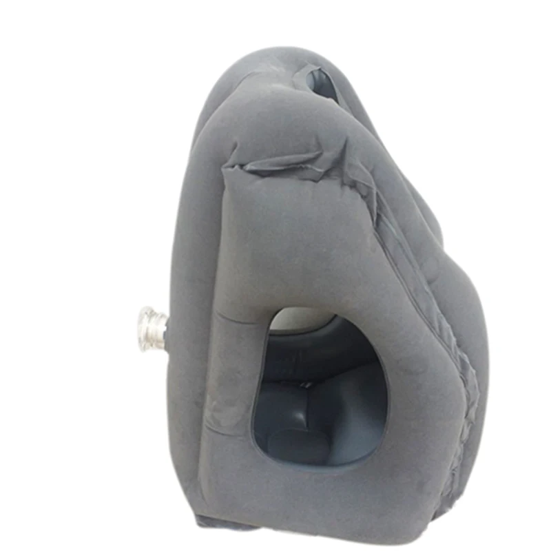 1 шт. надувная воздушная подушка для путешествий комфортного сна мягкая Складная