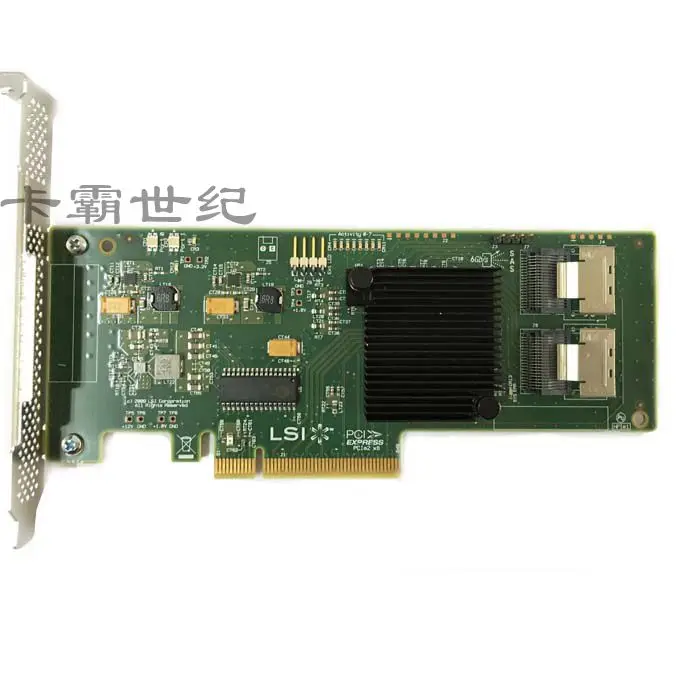 Оригинальная аутентичная LSI SAS 9211 8i 6 ГБ/сек. HBA карта PCIe2.0 Плата расширения