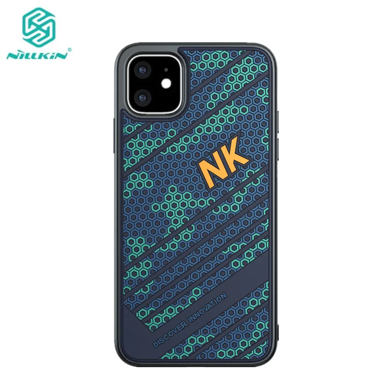 Силиконовый чехол NILLKIN для iPhone 11 Pro 2019 ПК Max 3D рельефный силиконовый ударопрочный
