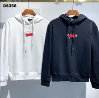 new dsquared2 mens hip hop long sleeved cotton high quality mens round neck printing letter long sleeved t shirt ds356