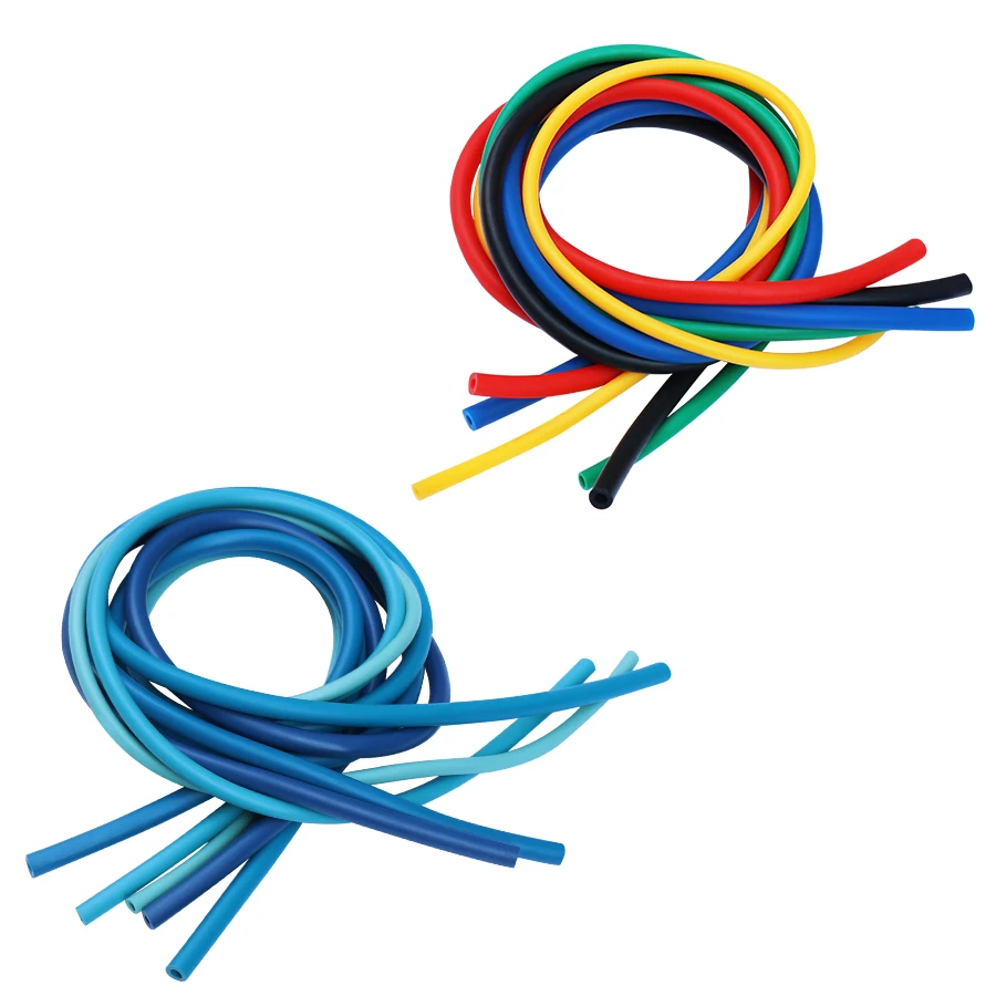 Стрейч трубки ленты эластичных упражнений эспандер Фитнес резинкой канат для