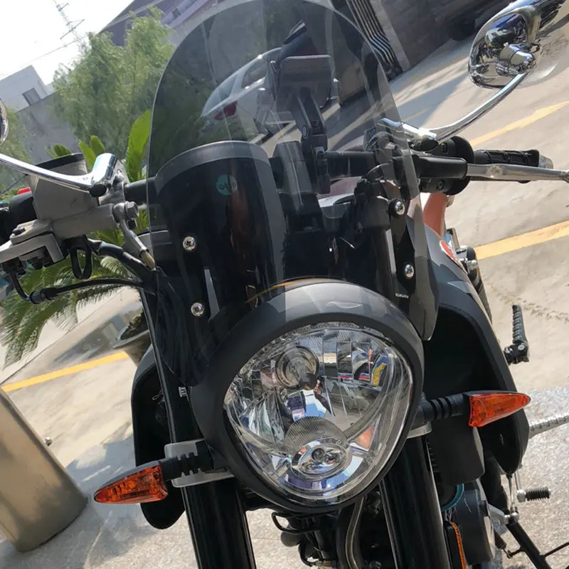 Лобовое стекло для мотоцикла 2018 2019 2020 Husqvarna Svartpilen Vitpilen 701 401 250 крепление ветрового