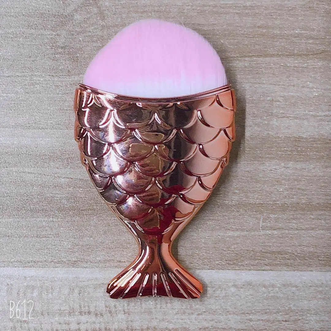 1 шт. набор косметических инструментов для рыбы кисти макияжа пудры лица