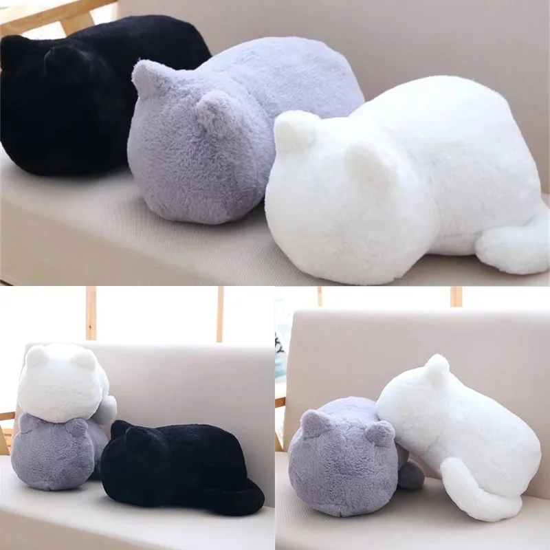 Мультяшные подушки в форме кошки детские куклы плюшевые рождественские Подушки